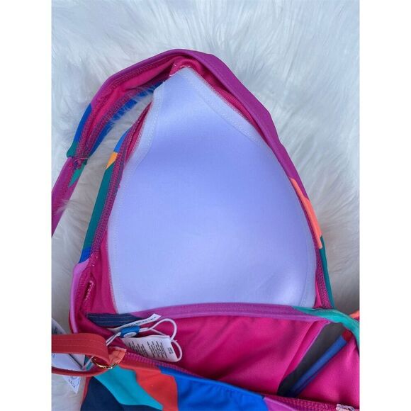 🆕 Bleu Rod Beattie Women's Geometric One-Piece Swimsuit One Piece Swim Size 6 - Picture 6 of 10